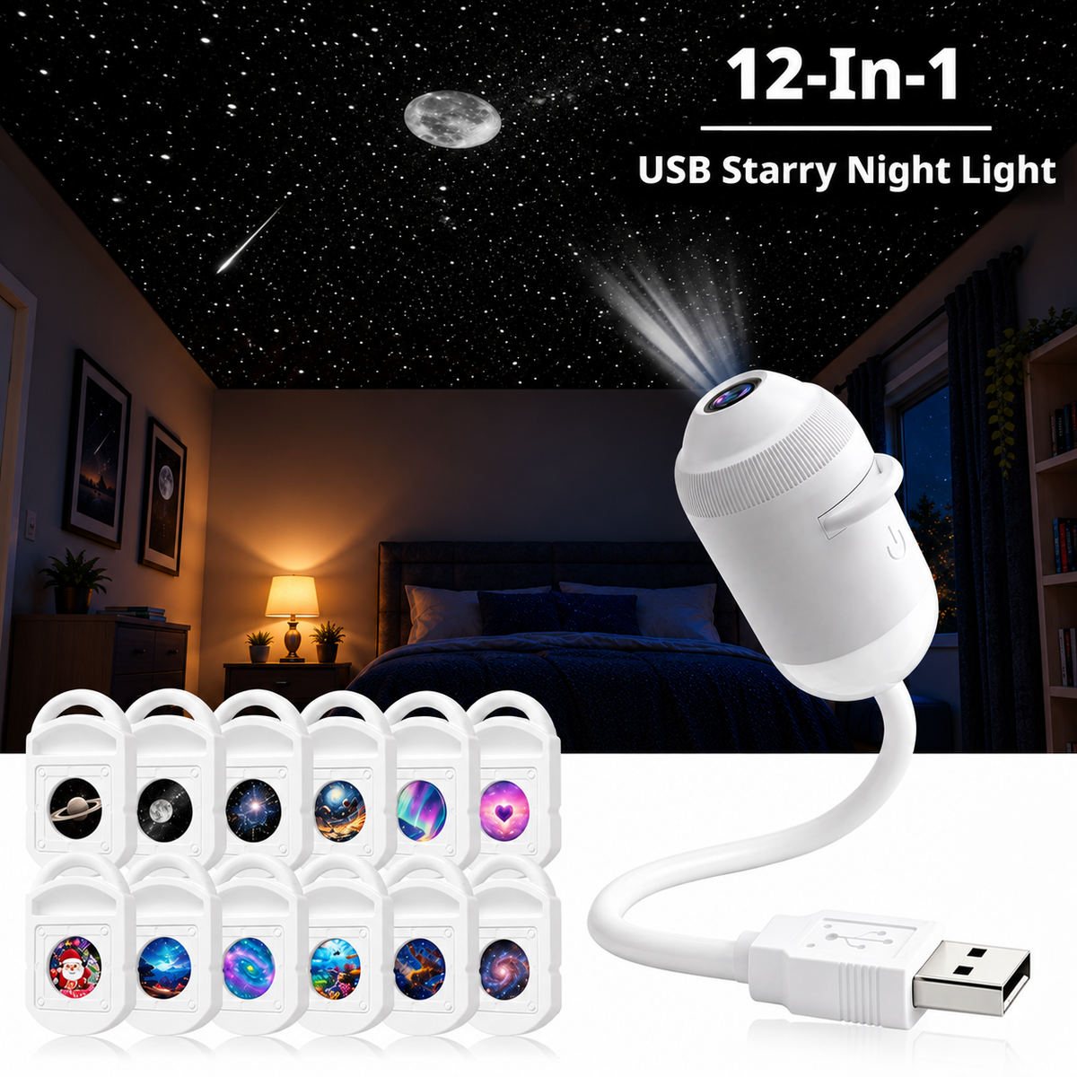 Cosmora Galaxy Projector